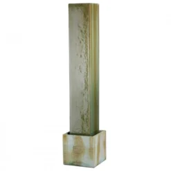 Waterornament Koperen Mos Pilaar Groot